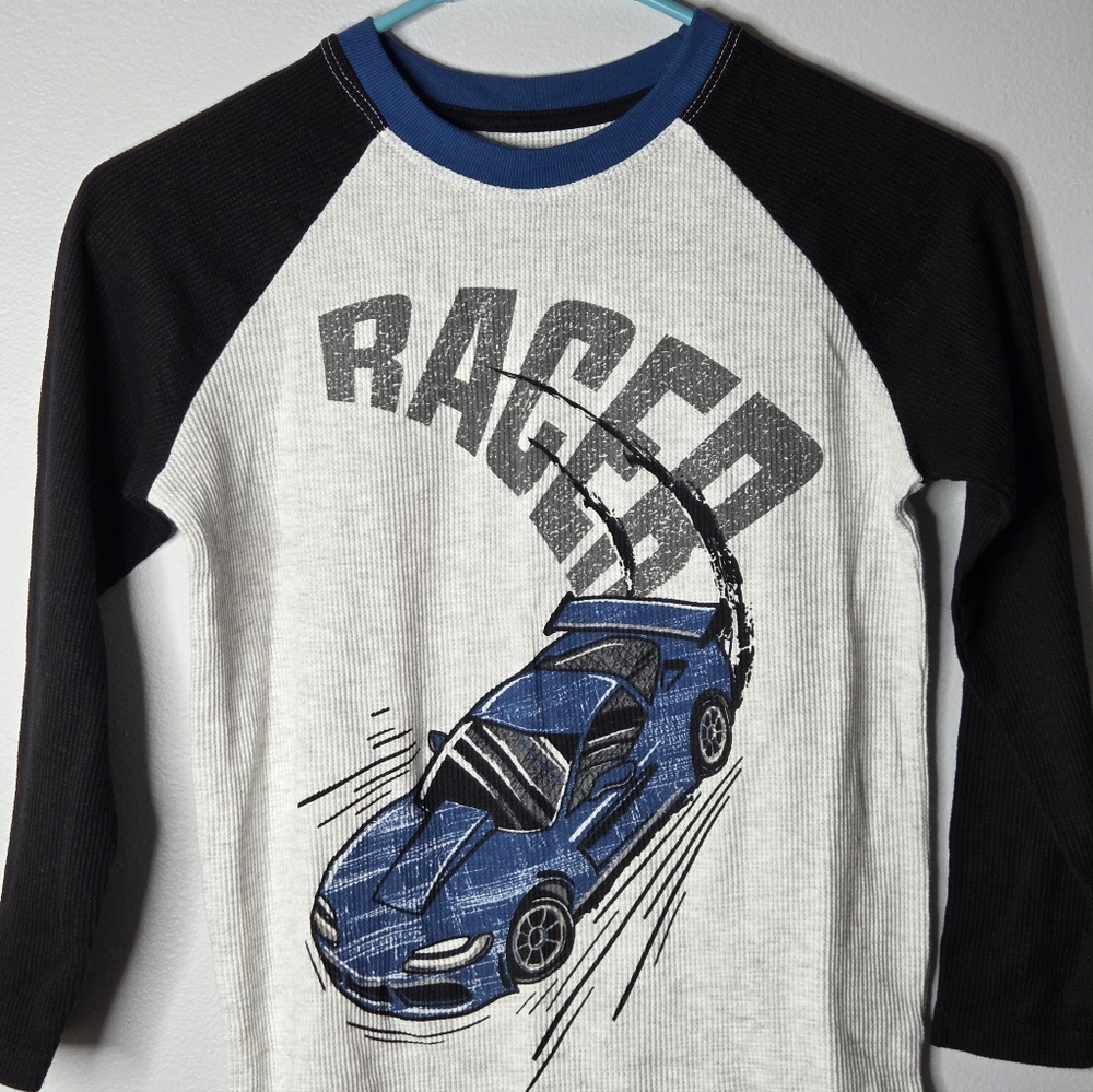 Garanimals Black and Blue Long Sleeve Tee